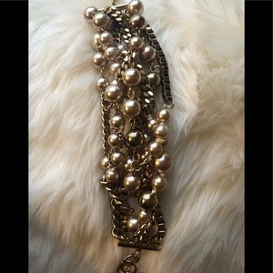 Stella and Dot pearl cluster bracelet